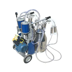 Milker Vacuum Pump Bucket 110V-240V Efficient Milking Machines Farm Livestock Tool