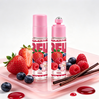 Parfum en gros personnalisé avec logo, arômes de fraise, vin, vanille, caramel, framboises, huile de parfum EDP roll-on 15ml pour femme