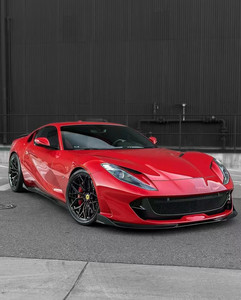 ชุดแต่งคาร์บอนไฟเบอร์สไตล์ 1016 สำหรับ Ferrari 812 สภาพใหม่ พร้อมลิ้นกันชนหน้าและดิฟฟิวเซอร์สปอยเลอร์ - Product Image 2