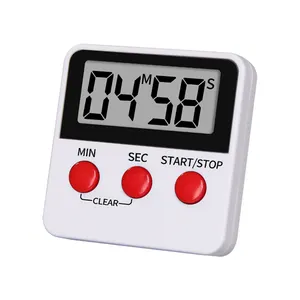 Digitale Countdown Kookwekker Magnetische Timer Klok Met Alarm Snelle Instelling Voor Koken