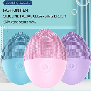 Masseur manuel en silicone souple Itembeauty, <span class=keywords><strong>brosse</strong></span> <span class=keywords><strong>nettoyante</strong></span> faciale exfoliante miniature personnalisée pour un nettoyage en profondeur - Product Image 2