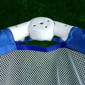 <span class=keywords><strong>4</strong></span>*2.5 FT Trois Personnes Porte de Football Extérieur Petits Buts de Football Set Aluminium Portable Pour Enfants - Product Image 6