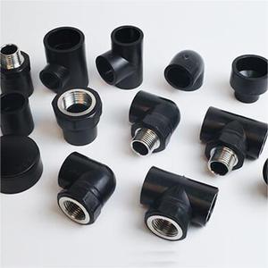 Áp lực cao pe100 HDPE 20mm ổ cắm Fusion bằng TEE <span class=keywords><strong>3</strong></span> chiều 50mm khuỷu tay mịn bề mặt hàn PN16 tiêu chuẩn ăn mòn phụ kiện đường ống - Product Image 3