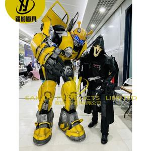 Disfraz de <span class=keywords><strong>Robot</strong></span> Abeja Realista de 1.8 m de Altura para Hombre, Novedad 2025 para Exteriores, Escultura de EVA para Cosplay, Actuaciones y Baile - Product Image 3