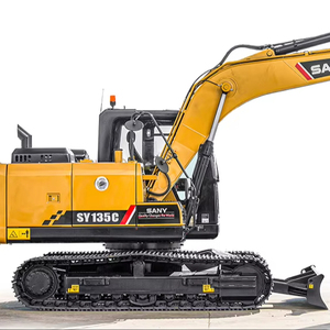 Gran oferta, excavadora hidráulica Sany Original China usada SY135C, excavadora de maquinaria de construcción de segunda mano, excavadora - Product Image 1