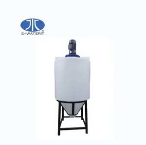 Cone bottom PE dosing tank 100L 200L 300L 500L 800L with cheap price with agitator