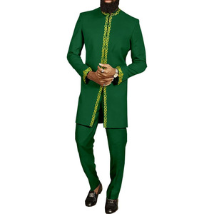 Artículos vendidos a granel Ropa informal de dos piezas <span class=keywords><strong>para</strong></span> <span class=keywords><strong>hombres</strong></span>, vestido de verano, ropa elegante de estilo tradicional étnico <span class=keywords><strong>africano</strong></span> - Product Image 6
