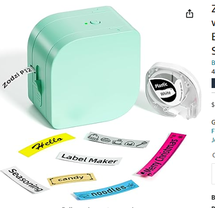 New Trend Label Maker Machine Stickers Thermal Printer Sticker Label Transfer Mini Label Printer