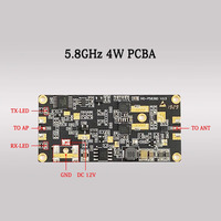 5.8GHz 4W WiFi Signal Booster Module amplificateur haut débit sans fil pour drone UAV routeur répéteur