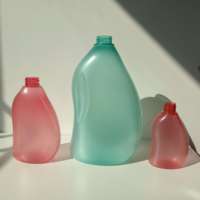 Flacon vide en plastique PET de 32 oz pour shampoing liquide et lotion, avec pulvérisateur à gâchette