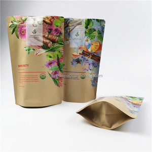Emballage personnalisé, sac en cire, sac en mylar avec fermeture éclair, pochette pour gommage corporel/sel de bain, emballage pour café, emballage alimentaire en aluminium - Product Image 4