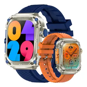 Z85最大手表高清屏幕手表男士智能手表BT呼叫智能手表2024时尚商务时钟新款运动手表