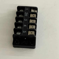Durui Fabricant Direct Borniers de Connexion PCB à Double Rangée 6 Pôles 11-20 AWG, Connexion par Vis, Contact en Laiton, 150A Max US
