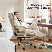 Chaises de direction ergonomiques pivotantes de luxe en acier gris doux, personnalisables en plusieurs couleurs, Anji 2025
