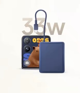 Batería Externa Original mi de 33W y 10000mAh con Cable Integrado USB-C PD QC 3.0 de Carga Rápida para iPhone y Samsung - Product Image 4