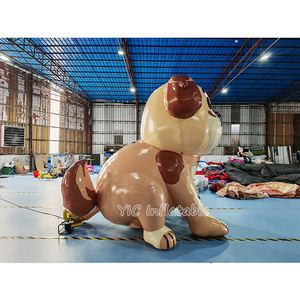 Mascotte <span class=keywords><strong>de</strong></span> chien gonflable commerciale pour la décoration d'événements, design portable, <span class=keywords><strong>prix</strong></span> d'usine - Product Image 4