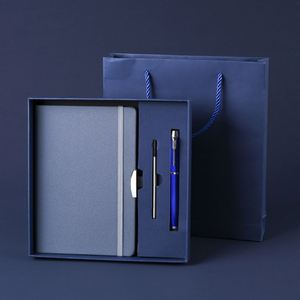 Caja de Regalo con Logotipo Personalizado Impreso en UV, Artículos Promocionales Corporativos para Oficina, Sets de Papelería de Regalo, Cuaderno de Tapa Dura de Cuero PU - Product Image 3