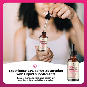 Gotas Prebióticas para Mujeres con Vitamina D3+K2, Apoyo para la Salud Digestiva, Botella de 30 ml, Venta Directa de Fábrica en China - Product Image 2