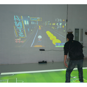 AR 3d holograma projeção realidade aumentada do corpo escola interativa jogos de parede para criança