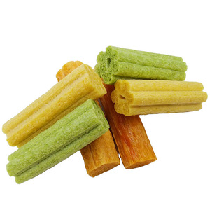 Alimentos para mascotas vegetariano refrescar el aliento para mascotas perro tratar para perros cuero alternativa-temporada de leche donut - Product Image 2