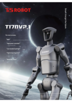 Robot humanoide Ti5robot T170A, robot humanoide con IA incorporada, robot inteligente con IA incorporada, robot de 44 grados de libertad, robot humanoide de 1.7 m