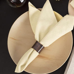 Деревянный набор из 3 хлопковых впитывающих дышащих салфеток для ресторана, мягкие скатерти для домашних вечеринок, праздничные скатерти, настольные флаги - Product Image 3