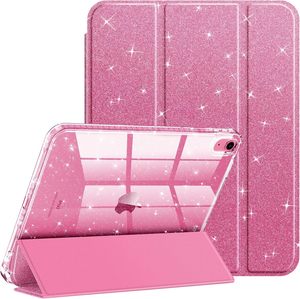 เคสฝาพับหนัง PU กันกระแทกแบบใสกันกระแทกแบบฝาพับระยิบระยับสำหรับ <span class=keywords><strong>iPad</strong></span> 10 Gen Air 11 10.9 "12.9" - Product Image 6