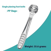 Lima de Pies MIMU de Acero Inoxidable, Portátil, Ecológica, Duradera y de Alta Calidad, Herramienta de Pedicura Fácil de Usar, Removedor de Callosidades