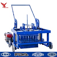 QMY4-40 Machine de fabrication de blocs diesel mobiles Machine de fabrication de blocs de ciment Prix de la machine
