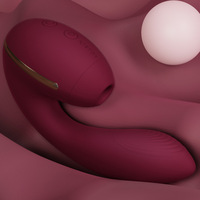 Saug- und Heiz-Doppelfunktions-Vibrator - Klitorismassagegerät für Frauen