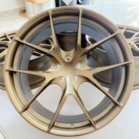 Jantes en alliage d'aluminium forgé sur mesure de 19, 20, 21 et 22 pouces, design P101, bronze mat pour BMW M2 M3 M4 M5 M8 G80 G82 G87 F80 F82 X3M X4M