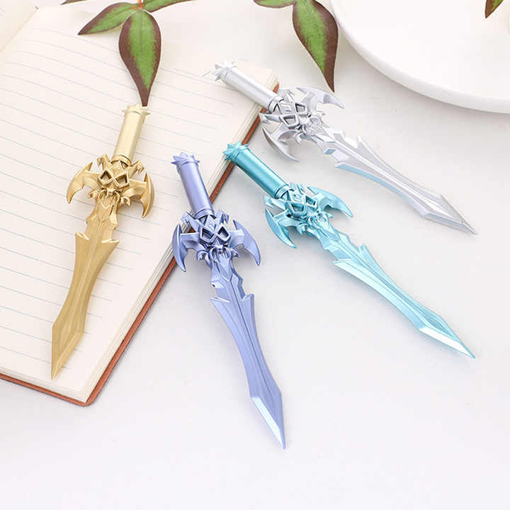 Creative Neutral Anime Large Sword Weapon Design Student Pen Personalized Office Stationery