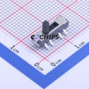K3-2336S-L1 Slide Switch SMD Switch Double Pole Three Throw Rectangle Pin Header Gull Wing Type 13mm - Product Image 1