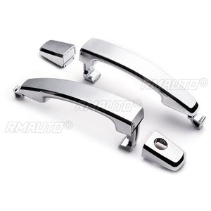 1/2/4 Piezas Cubiertas de Manijas Exteriores de Puerta Cromadas ABS Delanteras Izquierdas con Orificio para Llave/Delanteras Derechas/Traseras para Chevrolet Captiva Sport/Aveo/Saturn - Product Image 4