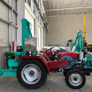 100m 120m 휴대용 작은 트랙터에 의하여 거치되는 우물 드릴링 리그 채광 기계장치 - Product Image 3