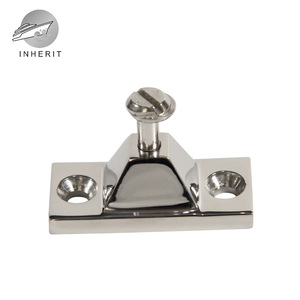 Support de fixation pour auvent de bateau en acier inoxydable, base pyramidale 50x22mm, accessoires pour auvent de yacht, matériel marin - Product Image 5