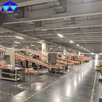 Solution clé en main pour la construction d'un entrepôt en acier PEB à structure portique pour centre de distribution