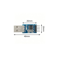 Module de port série USB vers TTL CH340T authentique, programmeur de microcontrôleur STC, carte de flashage STM32 en stock