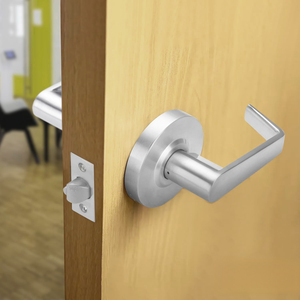 SATIN CHROME PASSAGE Heavy Duty cửa thương mại Lớp 2 khóa hình trụ cho cửa thương mại - Product Image 1