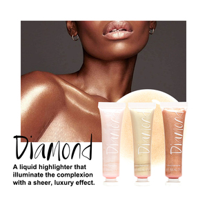 Haute qualité mignon couleur de lumière de surligneur maquillage liquide crème glacée surligneur Logo personnalisé diamant luxe liquide surligneur - Product Image 5