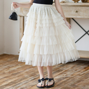 Thiếu Niên cô gái không tay áo đen + ruffles bánh Váy 2 pcs trang phục Bộ - Product Image 3