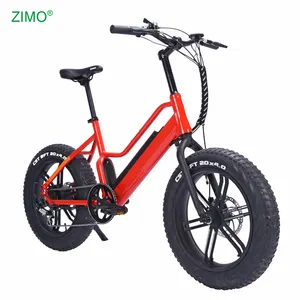 2023 New 48v 500w Sport Pedal Assist Fat Tire Electric City Fat Bike, Cheap Fat Tire Electric Bicycle for Sale