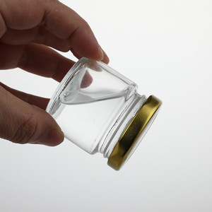 Bán Buôn Thủy Tinh Rỗng Lưu Trữ <span class=keywords><strong>Jar</strong></span> Cho Mật Ong 25Ml 35Ml 50Ml 75Ml <span class=keywords><strong>Mini</strong></span> Nhỏ Thực Phẩm Gia Vị Mứt Lọ Với Vít Nắp - Product Image 5