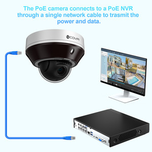 Caméra Dôme IP PTZ Mini 8MP avec Zoom Optique 3X, Rotation 350°, Audio Bidirectionnel, <span class=keywords><strong>Surveillance</strong></span> Extérieure CCTV, Grand Angle, Vision Nocturne, IP67 - Product Image 5