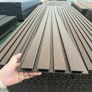 Paneles WPC <span class=keywords><strong>para</strong></span> Exteriores Más Vendidos en 2026, Revestimiento de Madera y PVC Compuesto, Tablero de Revestimiento WPC, Material de Construcción <span class=keywords><strong>para</strong></span> Exteriores, Revestimiento 3D - Product Image 3