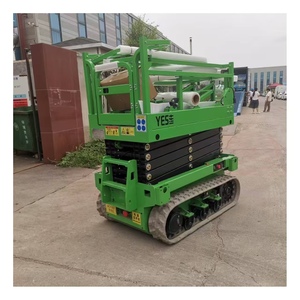 मिनी 4 मीटर 6 मीटर 8 मीटर क्रॉलर स्व-चालित कैंची लिफ्ट स्व-चालित कैंची लिफ्ट स्वयं चलने वाले ट्रक कैंची फोर्क हवाई कार्य मंच - Product Image 1