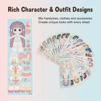 Impression d'autocollants en vinyle mignons : autocollants imperméables, brillants, découpés sur mesure ; autocollants pour enfants ; draps de lit ; boîtes cadeaux