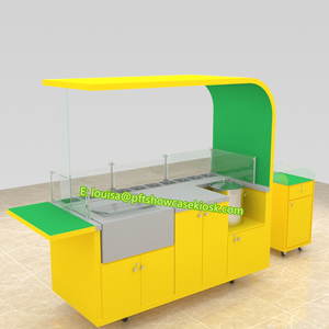 Precio de fábrica, remolque de comida móvil para exteriores, carrito de comida rápida, carrito de helado, carrito de maíz dulce - Product Image 3