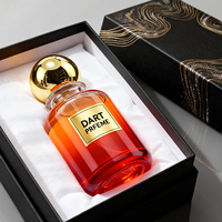 Flacon de parfum en verre cristal épais, finition mate, sérigraphie, marquage à chaud, couleur personnalisée, multi-capacités, fabrication en usine