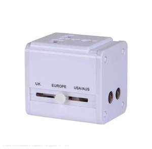 Venta caliente Multi Plugs One UK US <span class=keywords><strong>EU</strong></span> AUS Adaptador de viaje Enchufes eléctricos Adaptador de corriente para teléfono móvil Cargador de pared USB Envío de DHL - Product Image 3